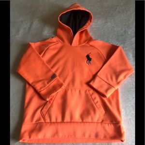 Orange Polo Hoodie